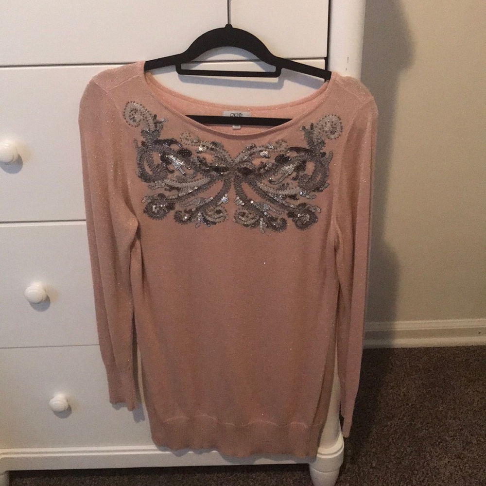 Sparkly Tunic Sweater